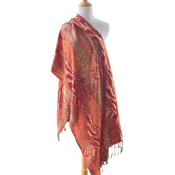 Fall Colors Pashmina - Picture 4 of 5